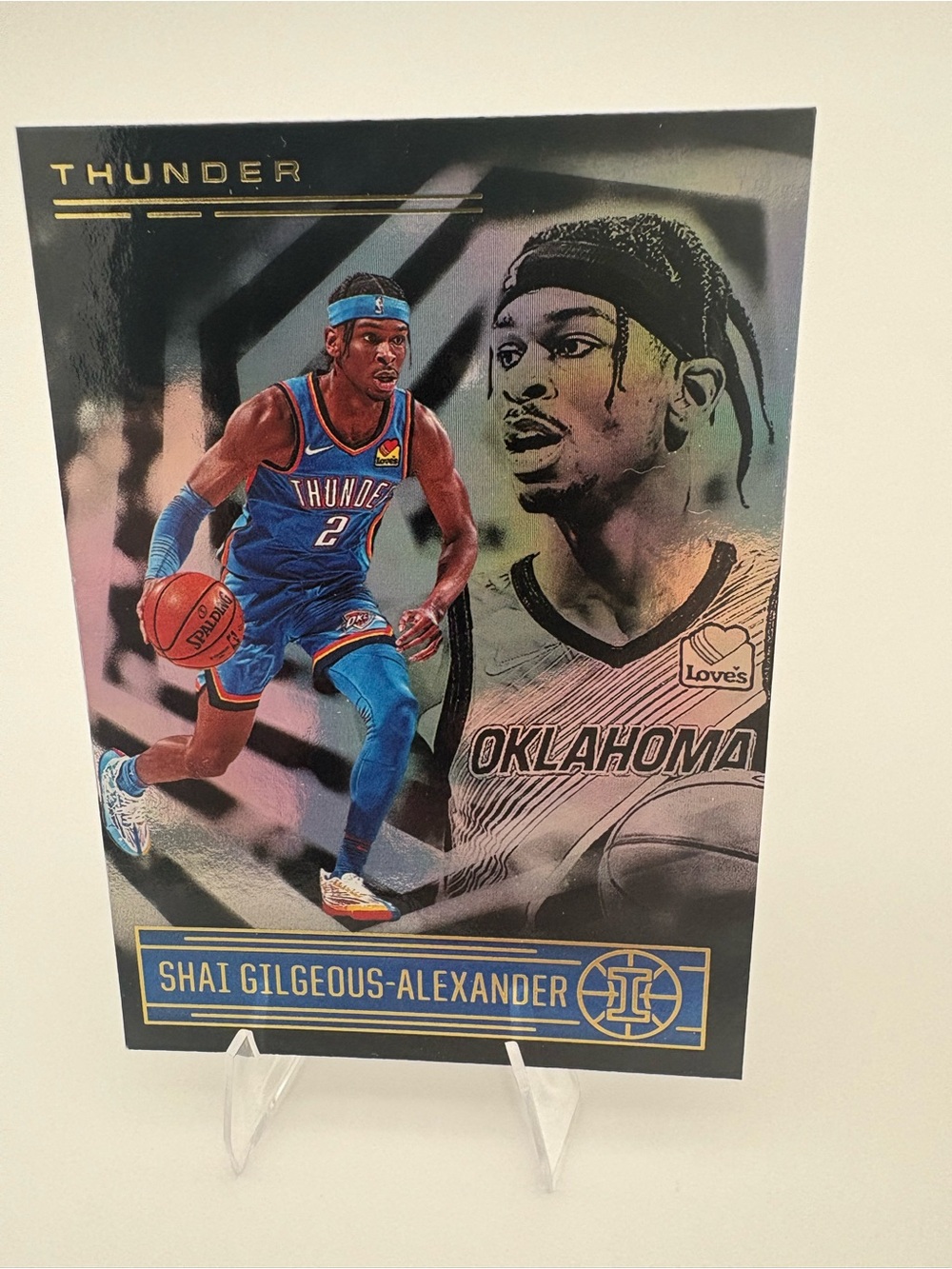 Shai Gilgeous-Alexander Thunder 5-Card Lot 🔥 2019 Prizm Green #122 PSA 9 🔥 - Picture 10 of 11